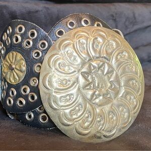 Leather Concho Belt